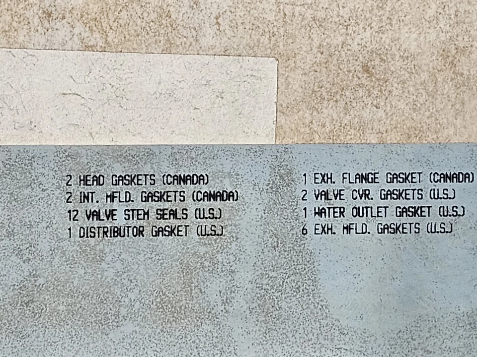 ROL Head Gaskets Kit Set fit 1980-84 Chevy Chevrolet El Camino GMC V6 229 3.8L - Image 3 of 3