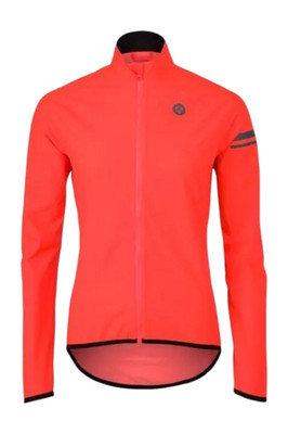 Fahrradjacke Agu Damen Rain Jacket Essential Safety Red