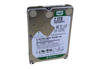 Western Digital 2TB HDD 2,5" WD Green SATA 15mm Festplatte WD20NPVT