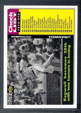 1995 Upper Deck Collector's Choice - Checklist Jeff Bagwell #528 Houston Astros