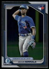 2024 Bowman Chrome #BCP-199 Arjun Nimmala Prospects