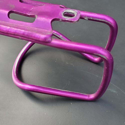 Vintage Cannondale Purple Water Bottle Cage Anodized Retro MTB Road - Picture 9 of 15