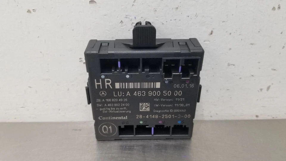 16 MERCEDES BENZ G550 W463 MÓDULO CONTROL PUERTA PASAJERO TRASERO DERECHO 4639005000 Foto 3 de 4