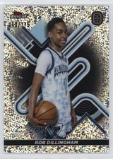 2022 Topps Finest OTE Overtime Elite Speckle Refractor /175 Rob Dillingham 09p1