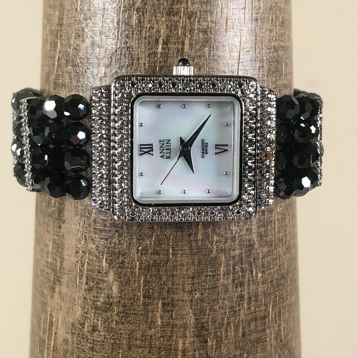 Anne Klein Diamond Swiss Women 12/7557 Luxury MOP Beads  display picture 1