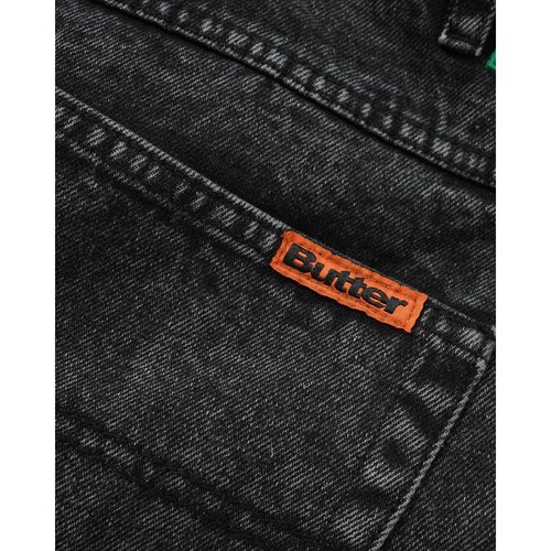 Butter Goods - Weathergear Denim Shorts Faded Black - Picture 4 of 6