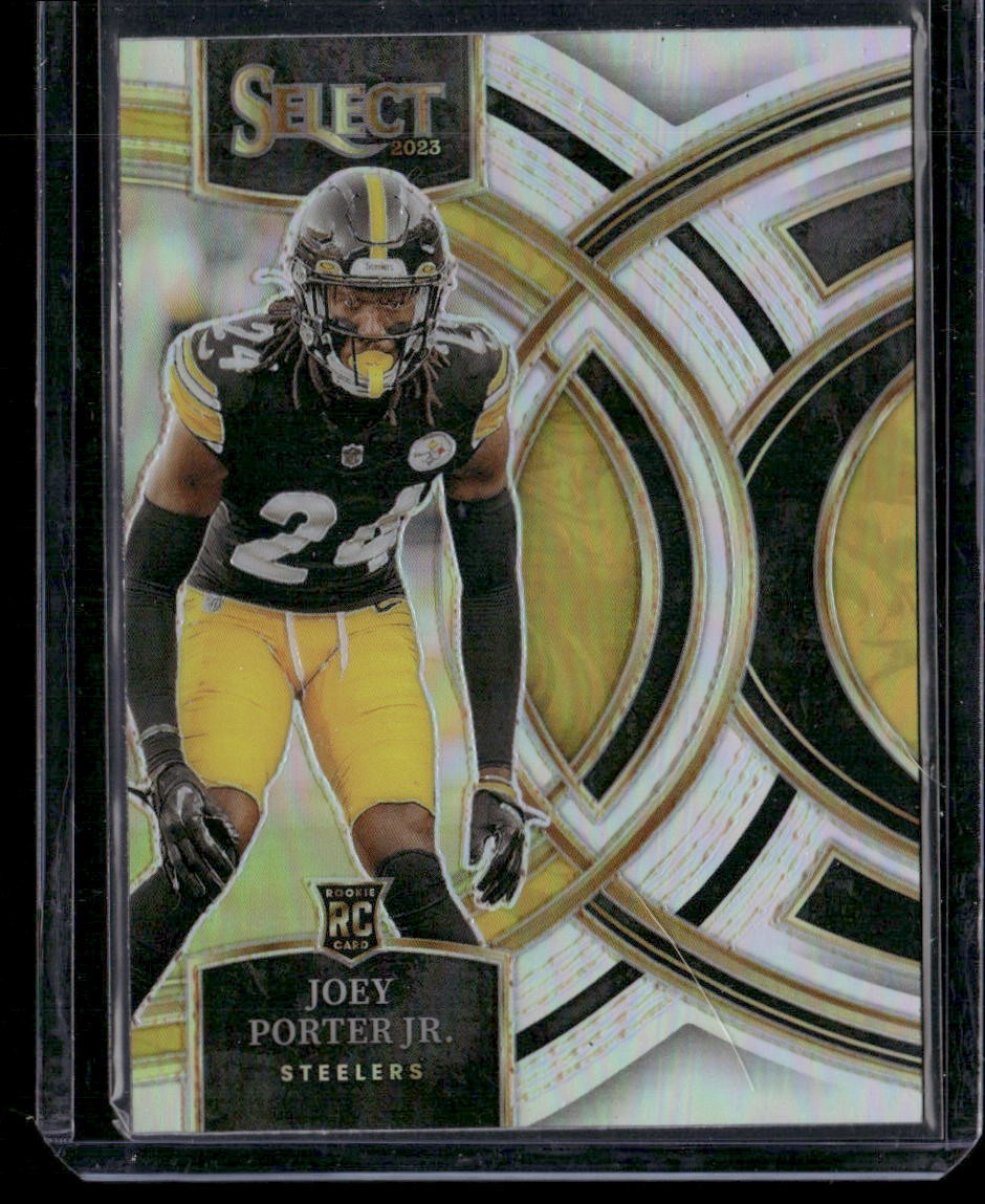 2023 Panini Select #179 Joey Porter Jr. Silver Prizms