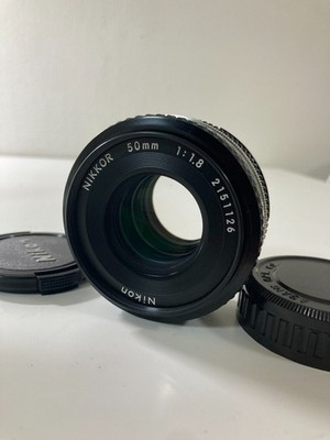 【No US Duty Mint CLA'd】Nikon AIS Nikkor 50mm AiS