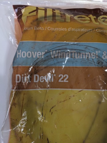 Filtrete 3M Staubsaugerbandstaubsauger Windkanal & 160 Dirt Devil 22 2er Pack 64160A - Bild 3 von 5