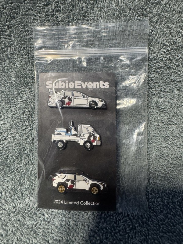 Subie Events Pins WBM Subiefest Boxerfest Subaru WRX Sambar Outback