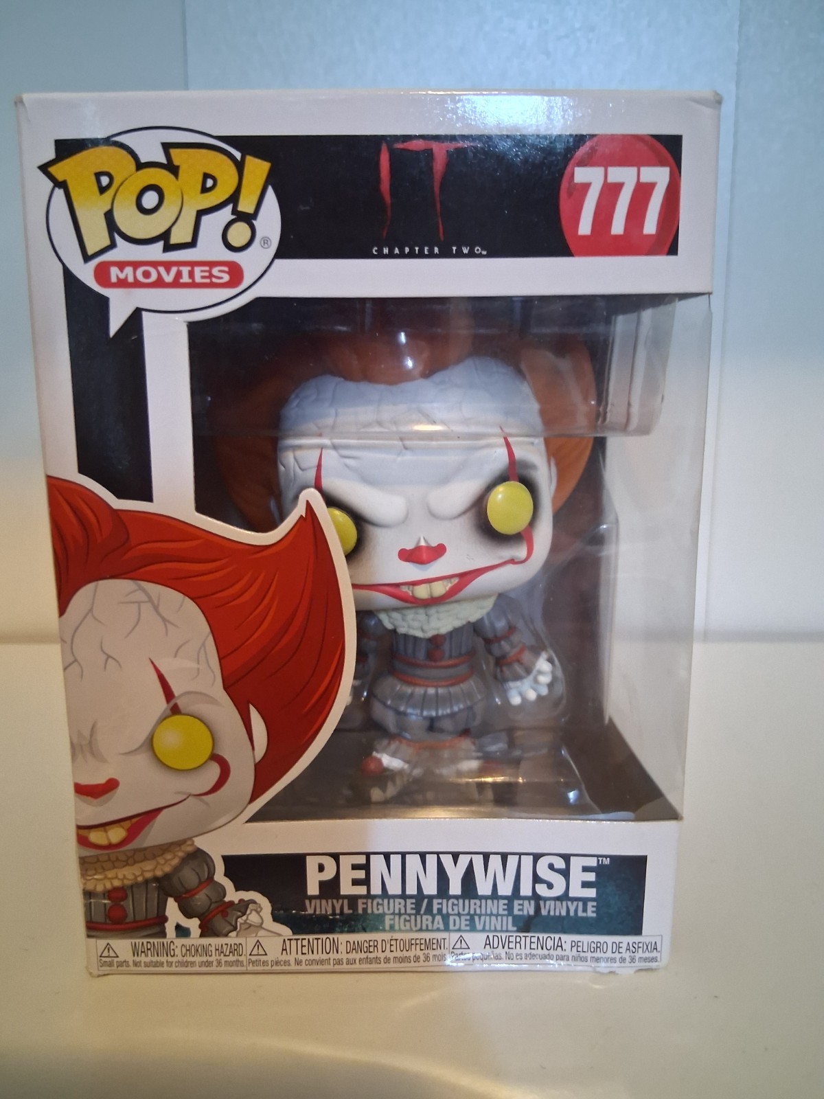 Funko Pop! Figura Vinilo Películas It: Capítulo Dos Pennywise #777 Caja Dañada
