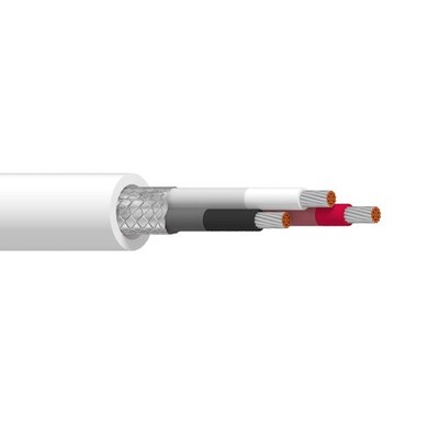 250' Belden 9963 20 AWG 3 Conductor Type B Instrumentation Cable White 600V