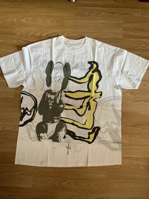 Travis Scott Cactus Jack KAWS For Fragment T-Shirt Rap Tee 2021 Men s Size S