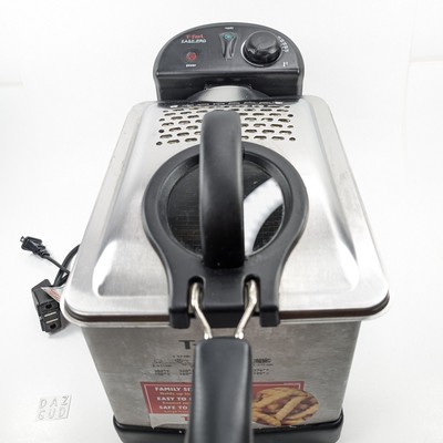 T-Fal Easy Pro Deep Frying Machine FR1014 Fryer - Tested Working