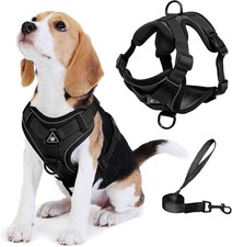 No Pull Dog Harness with Leash Set for Small Sized Dog, Reflective Adjustable No