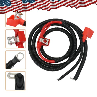 #ad Powerstroke Diesel Positive Battery Starter Cable New For 1994 1997 Ford 7.3L US $74.99
