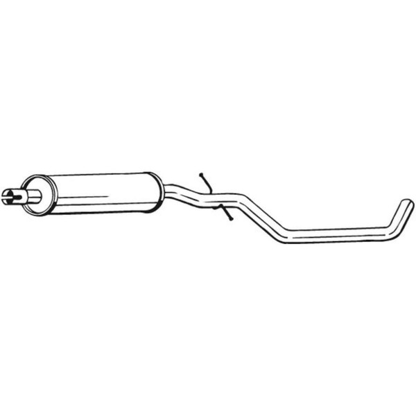 Bosal MittelschalldäMpfer SchalldäMpfer FüR VW Golf V 1K1 1.4 16V 5M1 521-image