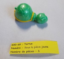 Kinder - Tortue sur roulette à friction - K00 69 - sans BPZ