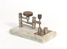 1909 J.J. Duck Ferron Detector For Early Spark Era Radio Receiving Sets