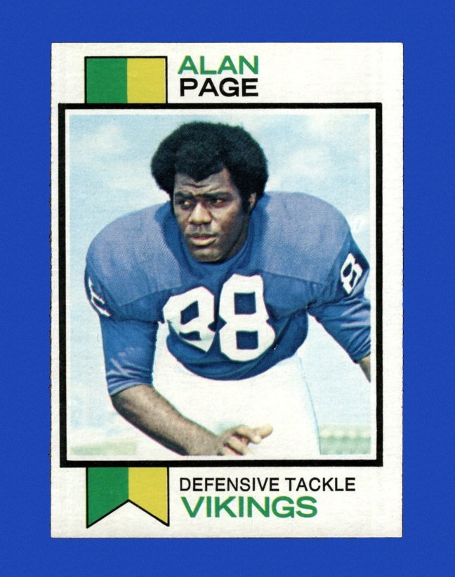 1973 Topps Set-Break # 30 Alan Page EX-EXMINT *GMCARDS*
