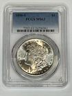 1890-S Morgan Silver Dollar PCGS MS63 ~ Blazing Luster ~ Free Shipping