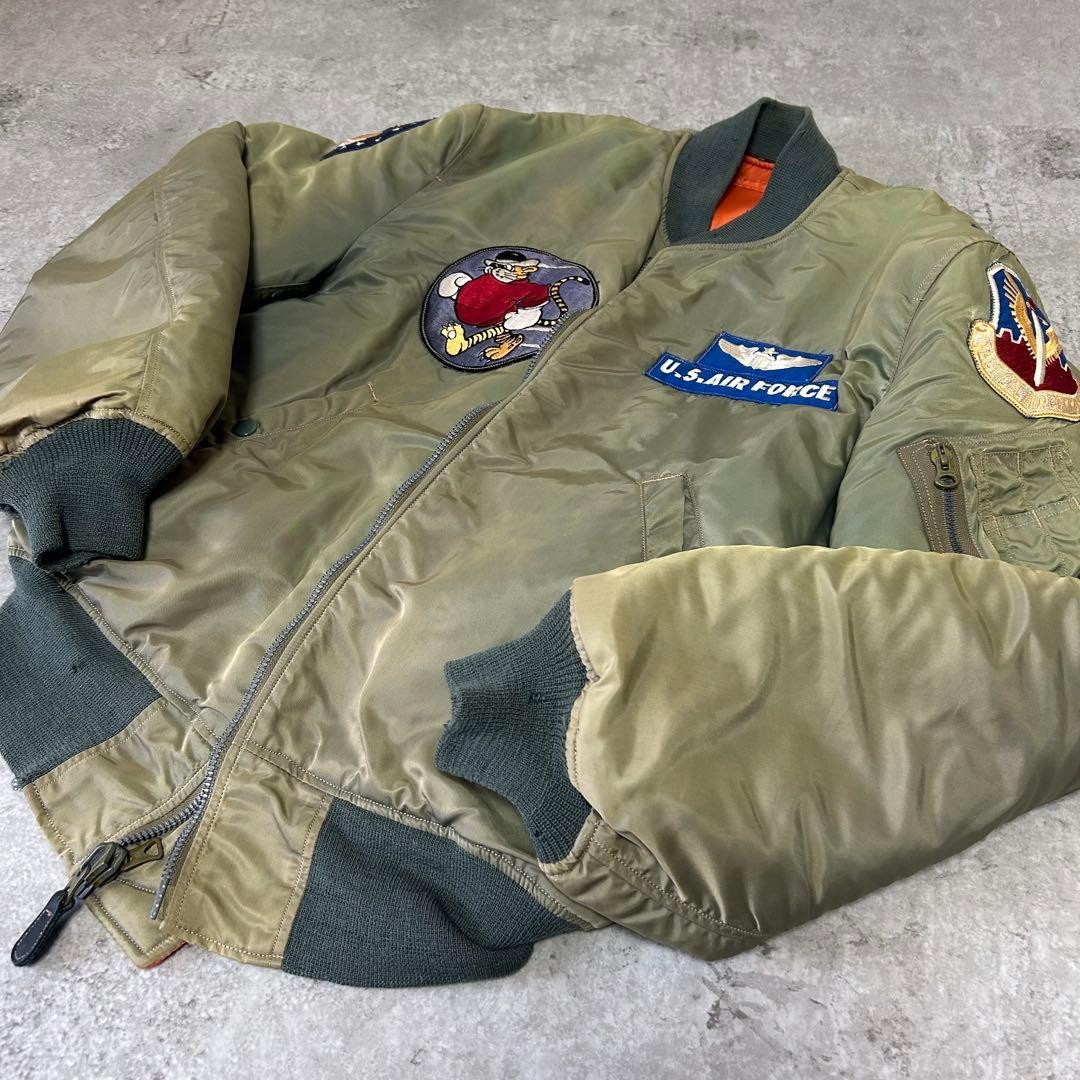 Used Buzz Rickson's Authentic Ma-1 Jacket Nylon O… - image 15