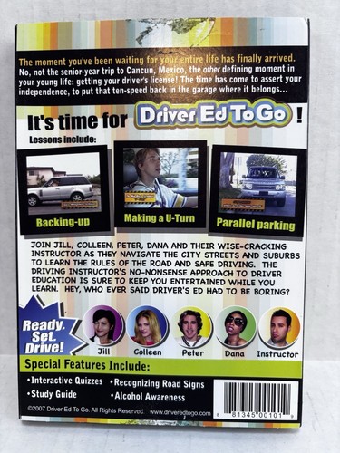 Driver Ed To Go DVD - Driver's Ed leicht gemacht! (Vorbereitung auf die DMV Fahrprüfung) - Bild 2 von 3