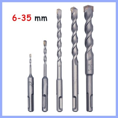 SDS PLUS Hammerbohrer Steinbohrer Betonbohrer Bohrhammer Ø 6mm-35mm Mauerwerk