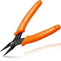 Leontool Mini-Rundzange Mit Glatten Backen, 12,7 Cm, Spezielle Spitzzange, 1 Mm