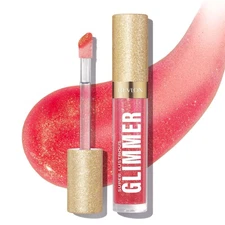 Revlon Super Lustrous Glimmer High-Shine Lip Gloss, 007 Haute Honey, 0.13 fl oz