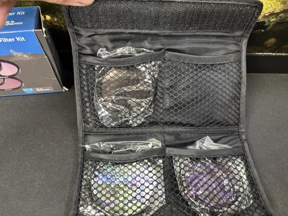 Polaroid Filter Kit Set 52mm Missing One. Fluorescent, Warming, Multi-Coated UV - Image 3 of 4