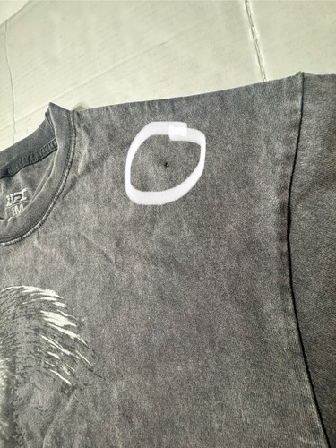 T-shirt Conor McGregor UFC nuova difetto stampata lavata nera uomo taglia media - Foto 8 di 8