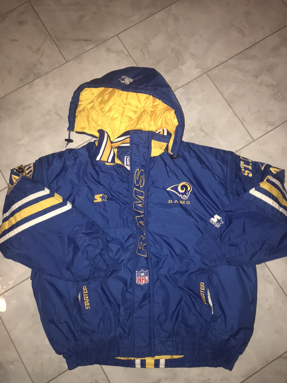st louis rams starter jacket