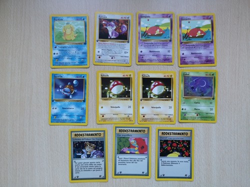TEAM ROCKET SET POKEMON (SINGOLE, PRIMA EDIZIONE, NON COMUNI) - SCONTI - Foto 262 di 378