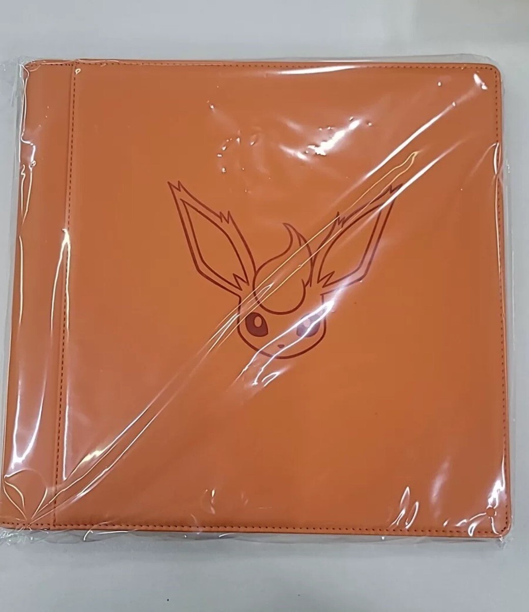 Pokemon TCG Official Flareon 480 Slots File Binder From Chinese