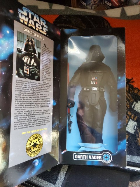 1996 Star Wars Collector Series 12/" échelle 1//6 Comme neuf IN BOX Darth Vader bleu foncé