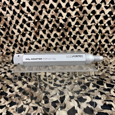NEW Umarex 2 x 12 Gram Co2 Adapter For Air Rifles (2211284)