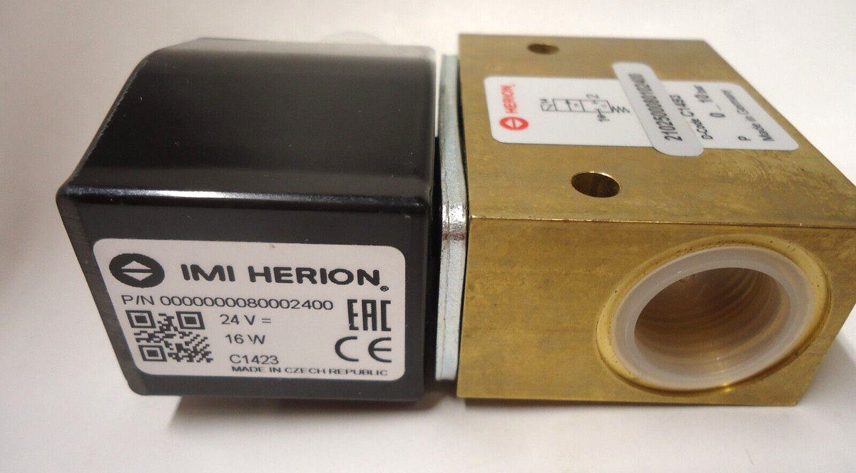 IMI HERION 80002400 24V 16W Coil with 2102500080102400 Herion