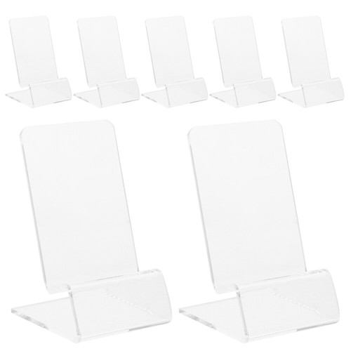 10 Pcs Display Stand Mobile Phone Base Office Cell for Desk Accessories - Photo 7 sur 12