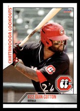 2022 Choice Quin Cotton   5 Chattanooga Lookouts