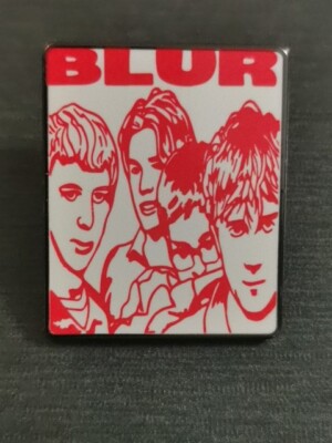 BLUR Song 2 Mädchen und Jungen Charmless Man Pin Badge Patch Neu Hochwertig
