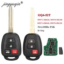 jingyuqin Remote Control Car Key for Toyota RAV4 Highlander Sequoia Tundra Tacom