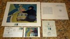 Mary Cassatt "Boating Party" First Day Issue Stamps, Covers, Print, Program