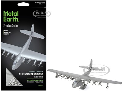 HUGHES H-4 HERCULES AIRCRAFT SPRUCE GOOSE STEEL MODEL KIT BY METAL EARTH PS2011