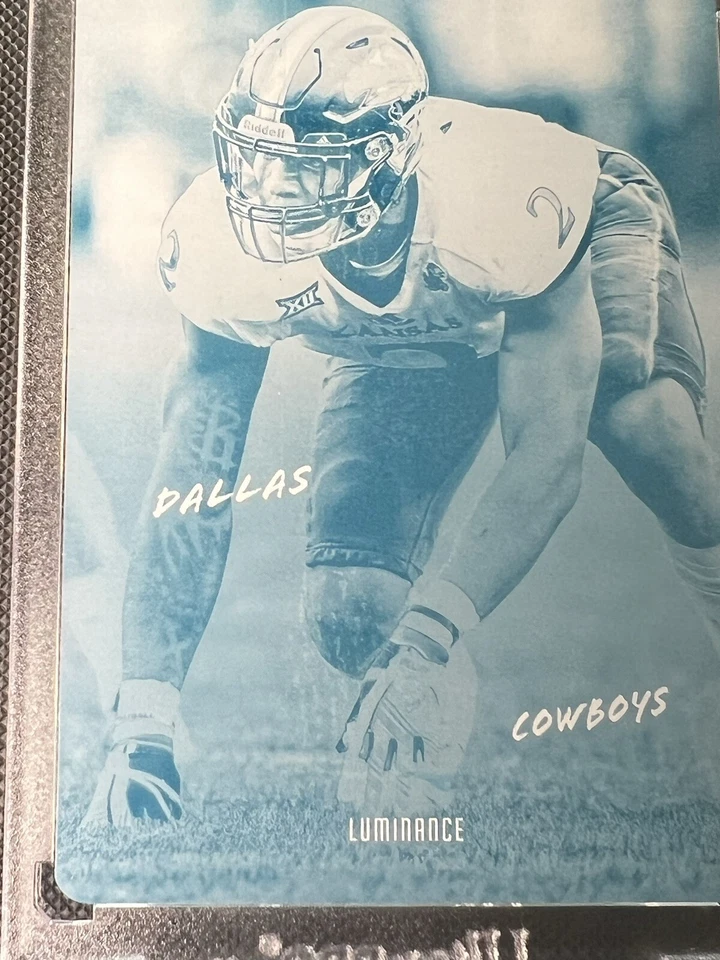 2018 Luminance Dorance Armstrong Jr Plates & Patches 1/1 Cyan Plate Card #134 - Image 3 of 4