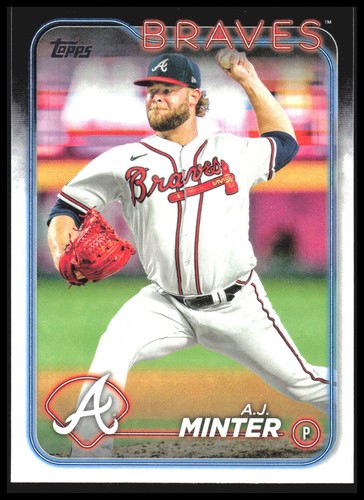 2024 Topps II A.J. Minter #539 Atlanta Braves BB1 | eBay