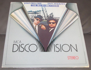 The Blues Brothers Laser Disc LD Laserdisc MCA Discovision 1980 3-disc set Art