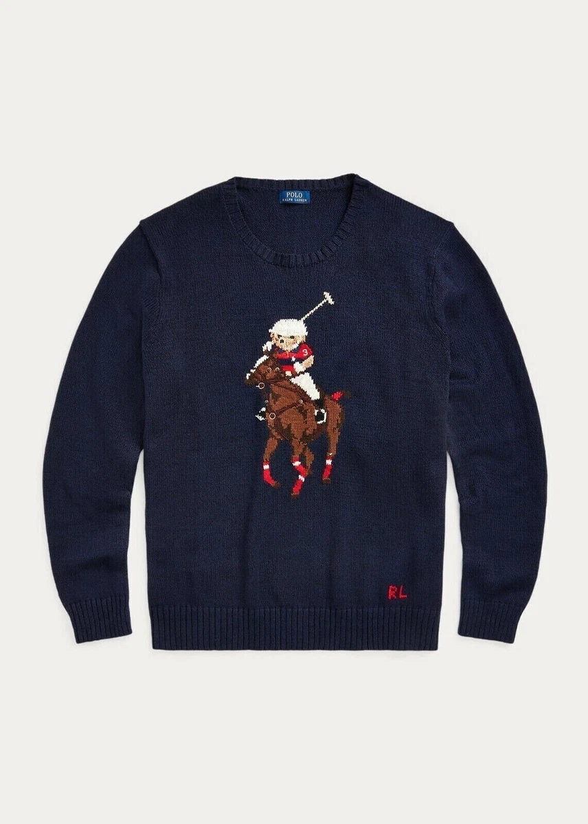 polo bear sweater big and tall