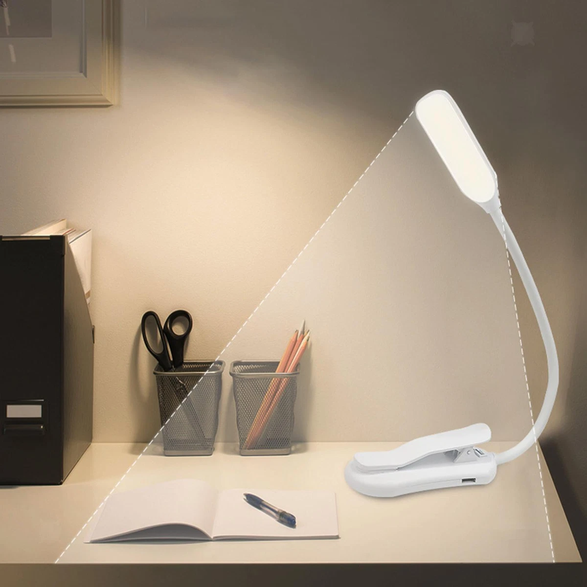 Clip Lamp Reading Lamp Modern LED Nightlight for Desktop Music