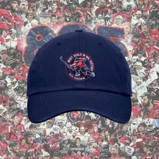 HOT - Alexander Ovechkin Washington Cap 895 Goals GR8 Navy Print Classic Hat